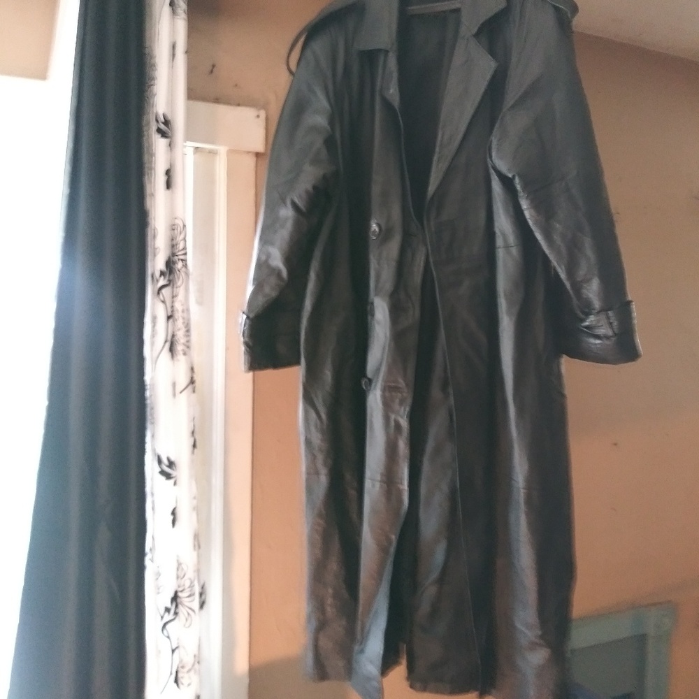 Phase II Ladies Full length Leather coat